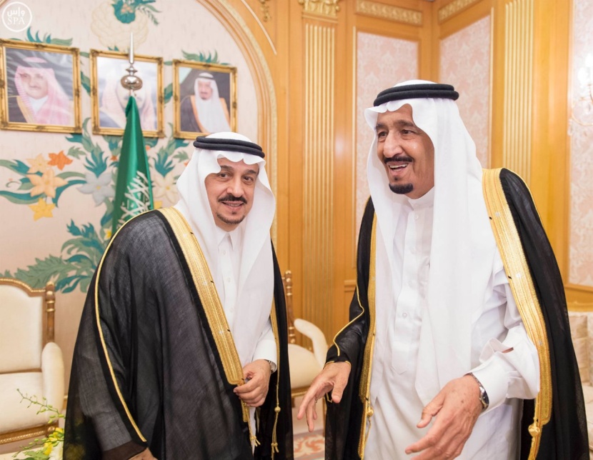 خادم الحرمين الشريفين يستقبل أمراء المناطق