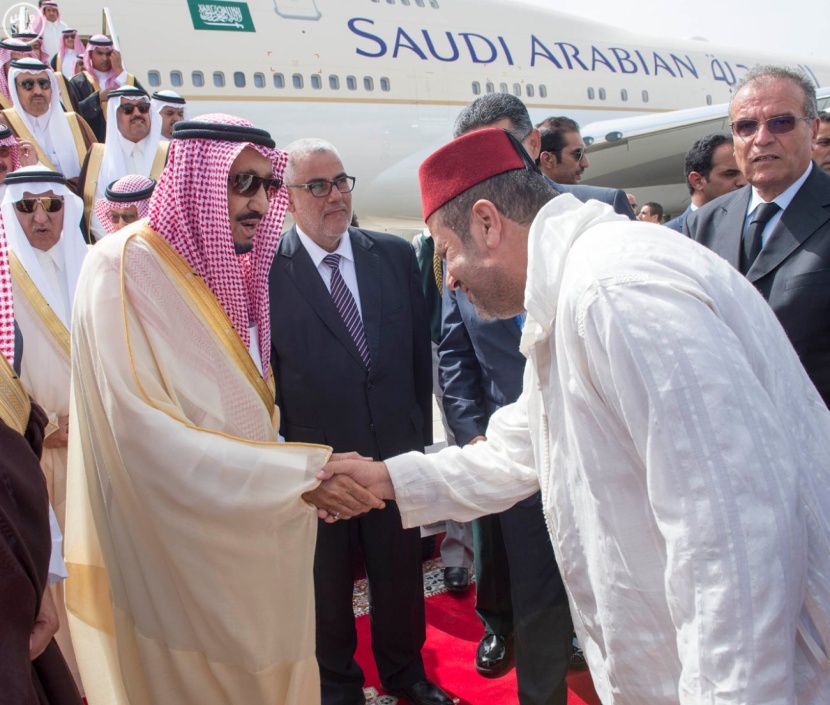 خادم الحرمين الشريفين يصل إلى المغرب في إجازة خاصة