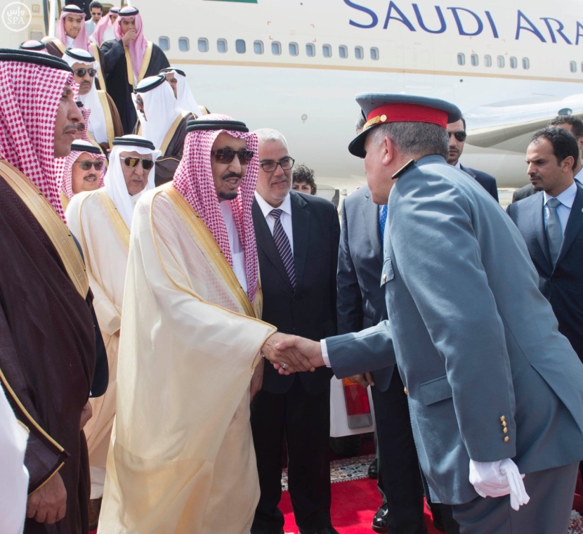 خادم الحرمين الشريفين يصل إلى المغرب في إجازة خاصة