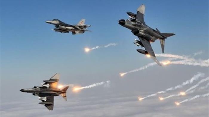 طيران التحالف يواصل غاراته على مواقع الحوثيين وقوات صالح بمحافظتي إب وصعدة