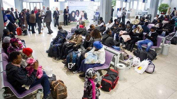 السلطات الالمانية تتوقع وصول 1.5 مليون لاجئ إلى أراضيها هذا العام