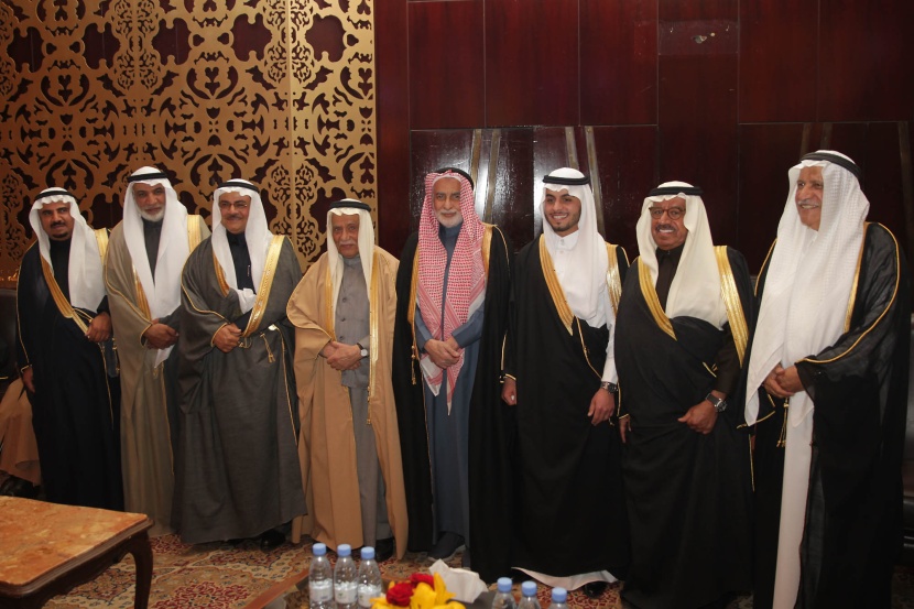 عبدالعزيز العثيم يحتفل بزواج نجله عبدالله