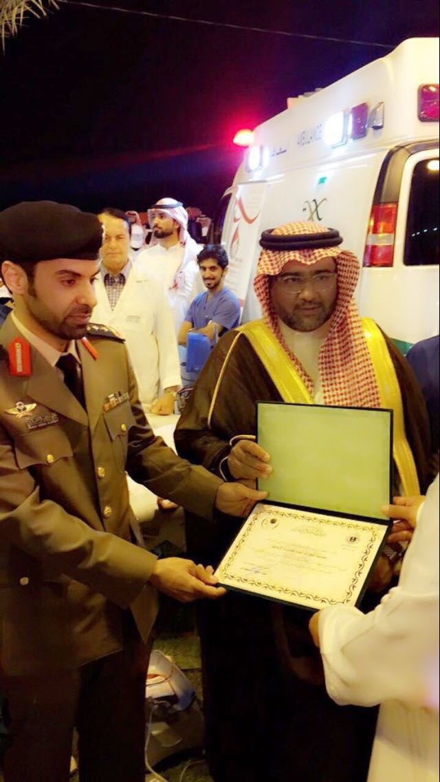 ‏محافظ  تثليث يدشن اسبوع المرور الخليجي الموحد