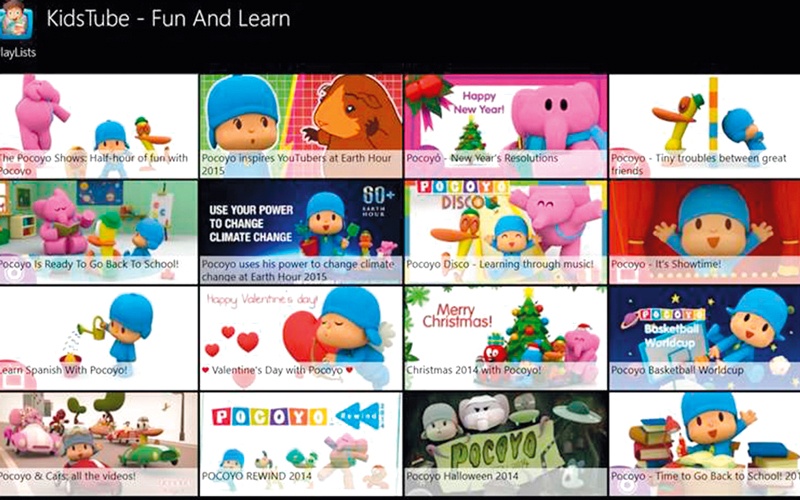 KidsTube.. لمراقبة محتوى الفيديو الخاص بالأطفال