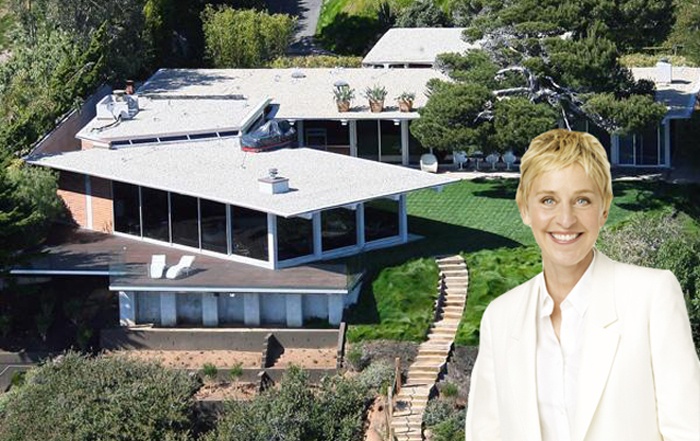 إلين ديجينيرز تعرض منزلها للبيع مقابل 45 مليون دولار