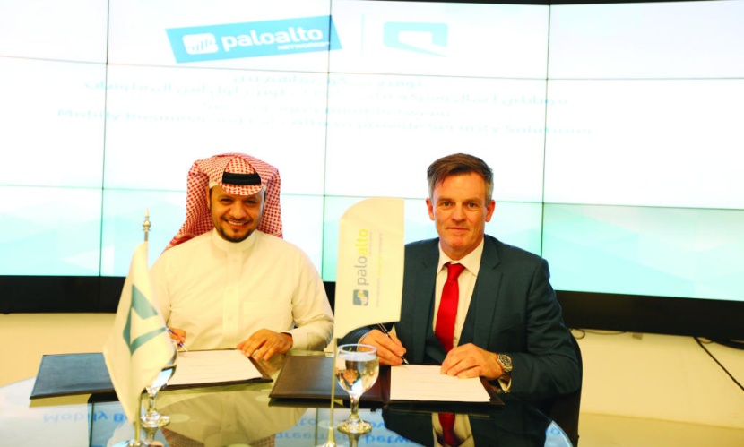 «موبايلي» توقع اتفاقية تفاهم مع شركة Palo Alto Networks الرائدة في أمن المعلومات