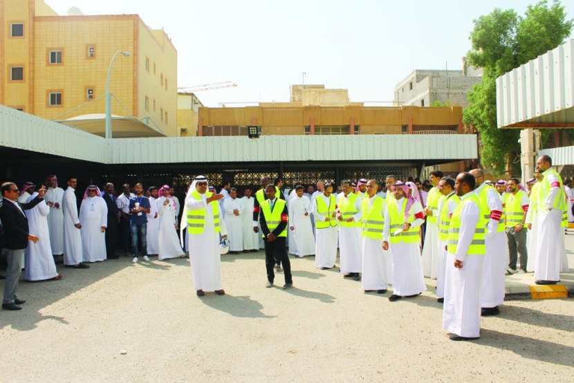 «سامبا» يجري تجربة حية للإخلاء الافتراضي لمبنى الإدارة العامة في الرياض