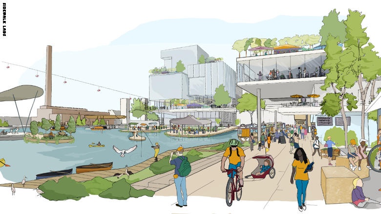 جوجل تخطط لبناء حي من المستقبل في كندا