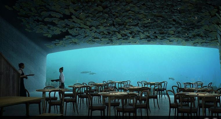 أول مطعم تحت الماء قريباً في أوروبا