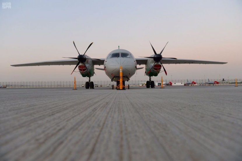 المملكة تشارك بطائرة أنتونوف (AN-132) في معرض دبي للطيران 2017