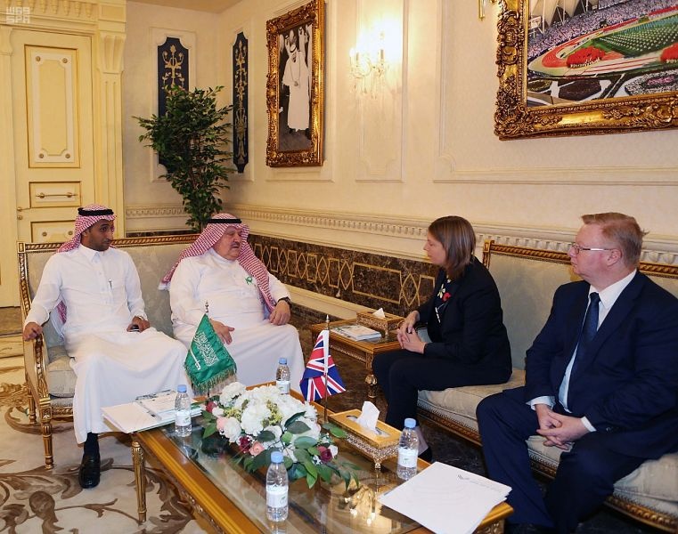 الأميرة ريما بنت بندر تبحث مع وزيرة الرياضة البريطانية التعاون الرياضي بين البلدين