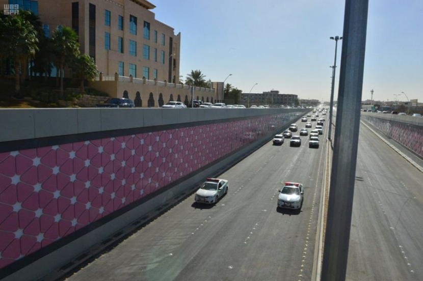 أمير الرياض يفتتح المرحلة الثانية من مشروع تطوير طريق الأمير تركي الأول