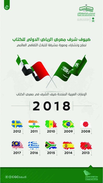 برعاية الملك .. انطلاق «كتاب الرياض» 14 مارس والإمارات ضيف الشرف