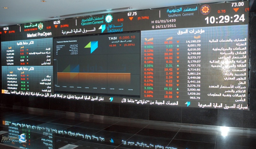 مؤشر سوق الأسهم السعودية يغلق مرتفعاً عند مستوى 7528.24 نقطة