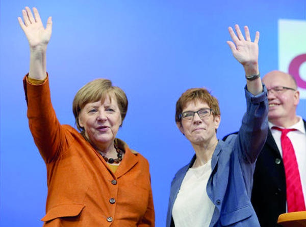 ميركل تستخلف «ميركل الصغيرة» في قيادة الحزب الحاكم في ألمانيا