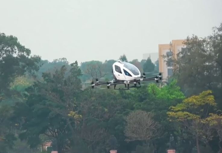التاكسي الطائر "حقيقة" في سماء الصين