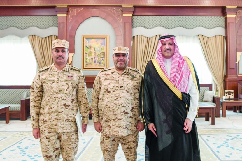 أمير المدينة المنورة يثني على جهود لواء الملك فيصل في الحرس الوطني