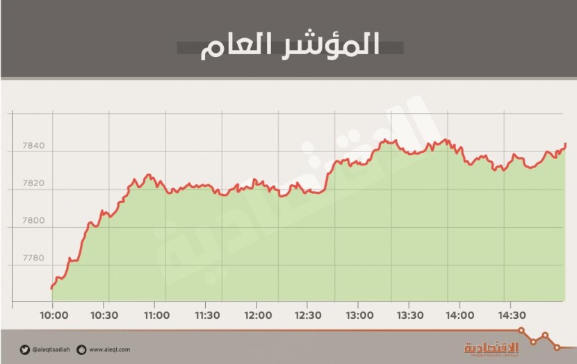 الأسهم السعودية تسجل أعلى مستوى منذ أغسطس 2015 وسط ارتفاع السيولة 23 %