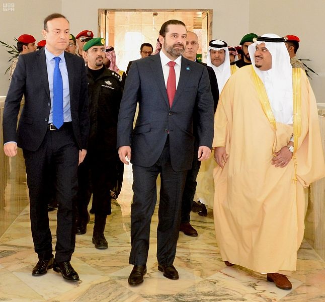  رئيس وزراء الجمهورية اللبنانية يغادر الرياض