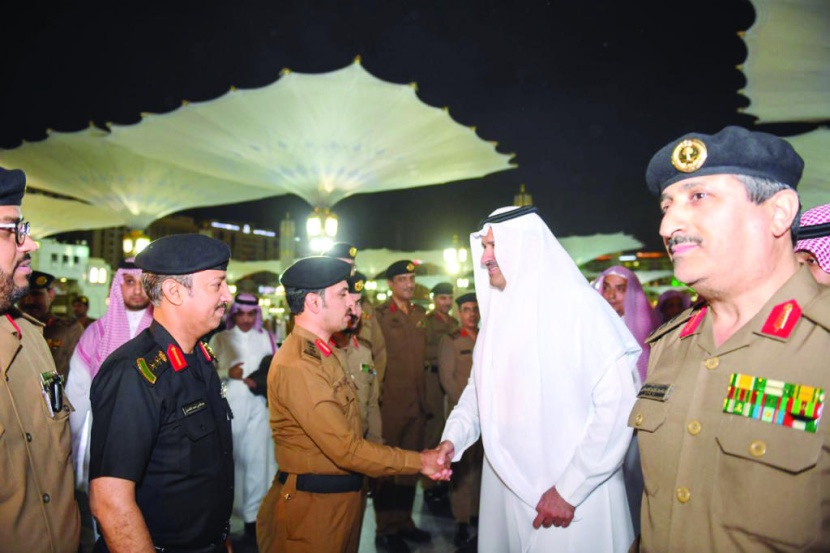 الأمير فيصل بن سلمان يشيد بجهود رجال أمن المسجد النبوي