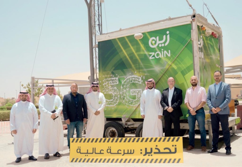 «زين السعودية» تنفرد بإطلاق أول مواقعها الحية لشبكة الجيل الخامس على مستوى مدينة الرياض