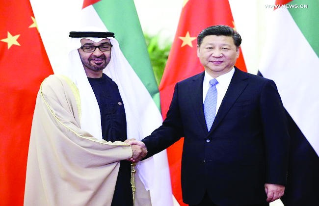 الإمارات والصين تسعيان لرفع تبادلاتهما التجارية إلى 80 مليار دولار سنويا