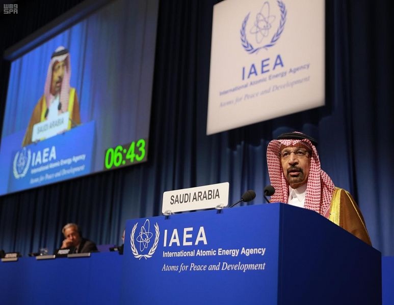 الفالح: السعودية تمضي قُدماً في تنفيذ مشروعها الوطني للطاقة الذرية