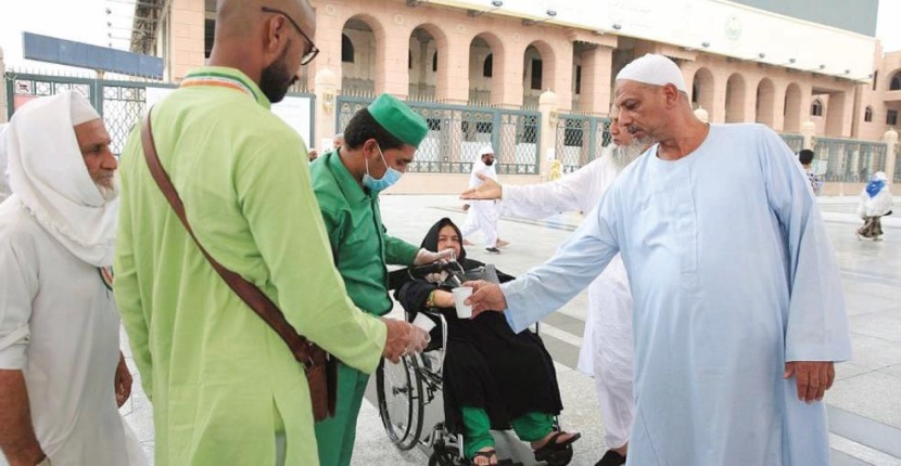 وصول 453 ألف حاج إلى المدينة المنورة خلال الموسم