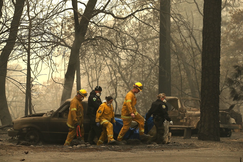  حصيلة ضحايا الحرائق في كاليفورنيا ترتفع إلى 59 قتيلاً و 130 مفقودًا