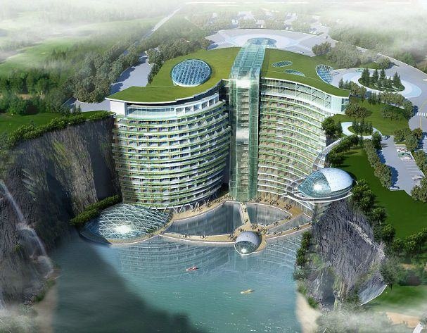 الصين تدشن أول فندق تحت الأرض