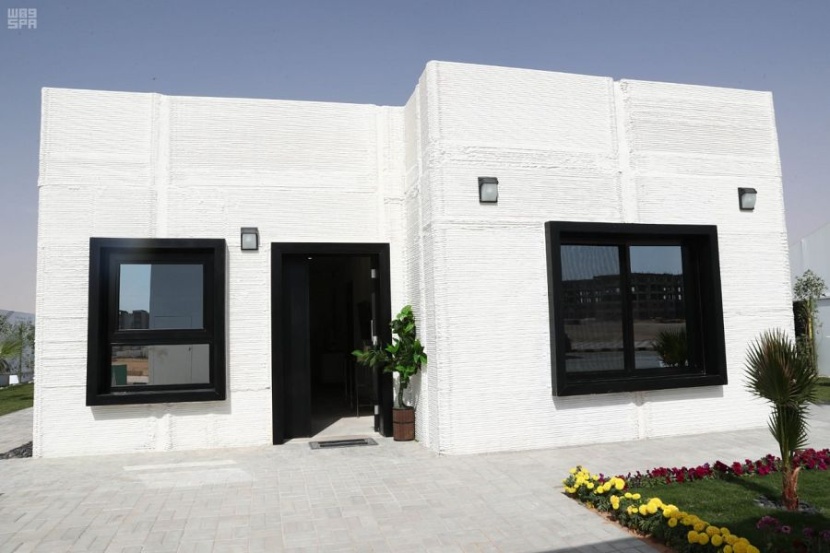 نجاح تجربة بناء أول منزل بالطباعة ثلاثية الأبعاد في السعودية