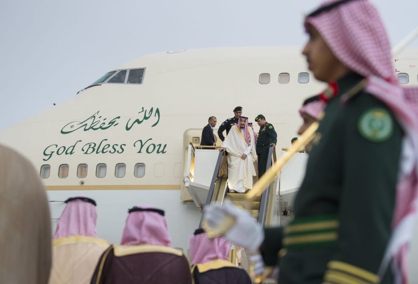 الملك سلمان يصل إلى الرياض قادماً من حائل 