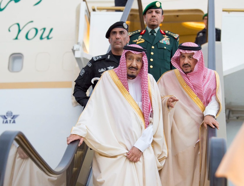 الملك سلمان يصل إلى الرياض قادماً من حائل 