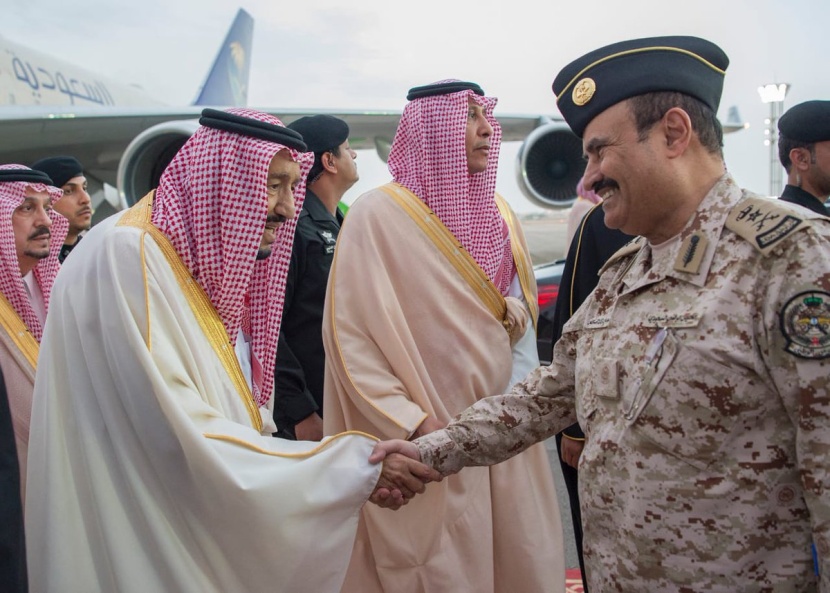 الملك سلمان يصل إلى الرياض قادماً من حائل 