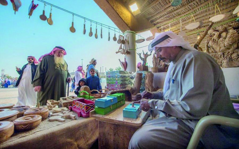قرية القصيم .. 60 فعالية شعبية يحكيها "جيل الطيبين" لزوار "الجنادرية "