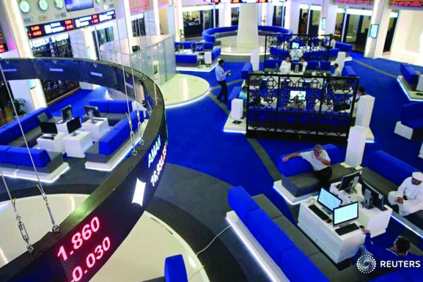 تباين أداء الأسهم الخليجية وسط غياب المستثمرين خلال تعاملات نهاية العام
