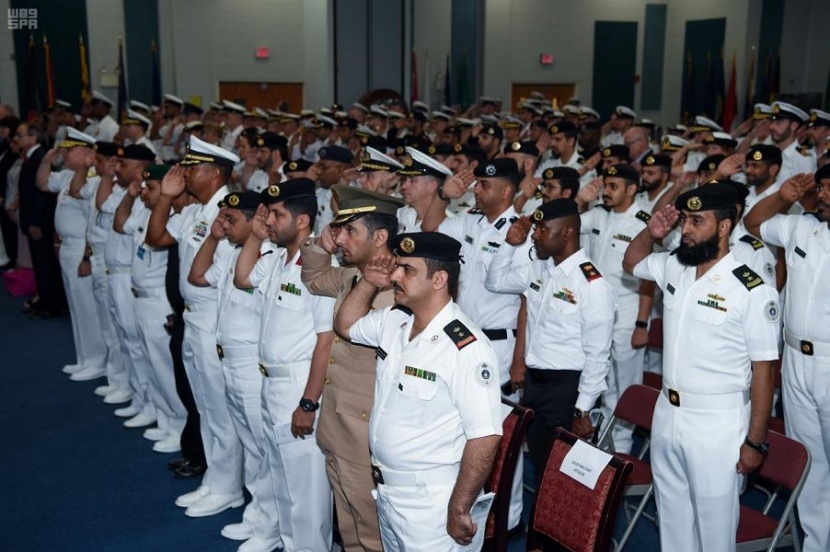 القوات البحرية الملكية السعودية تسلم مهام قيادة قوة الواجب المختلطة (150) للفريق الكندي في مملكة البحرين