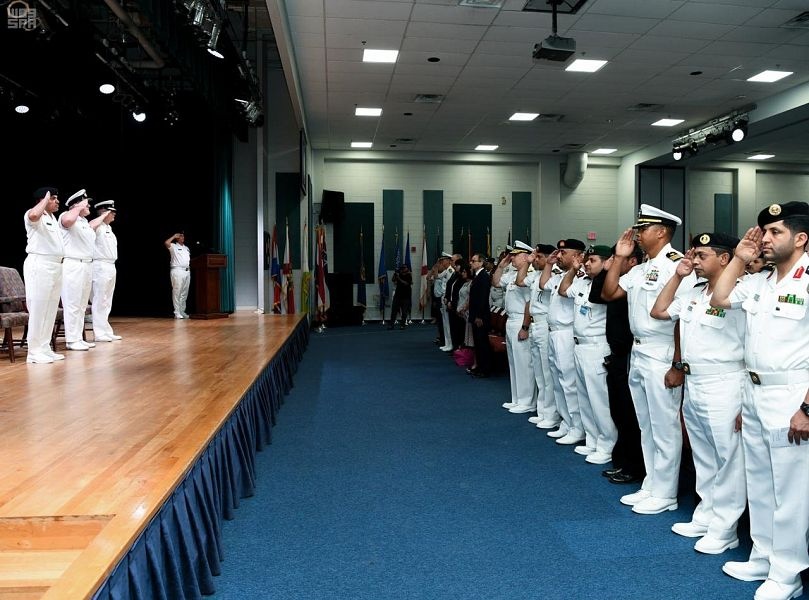 القوات البحرية الملكية السعودية تسلم مهام قيادة قوة الواجب المختلطة (150) للفريق الكندي في مملكة البحرين