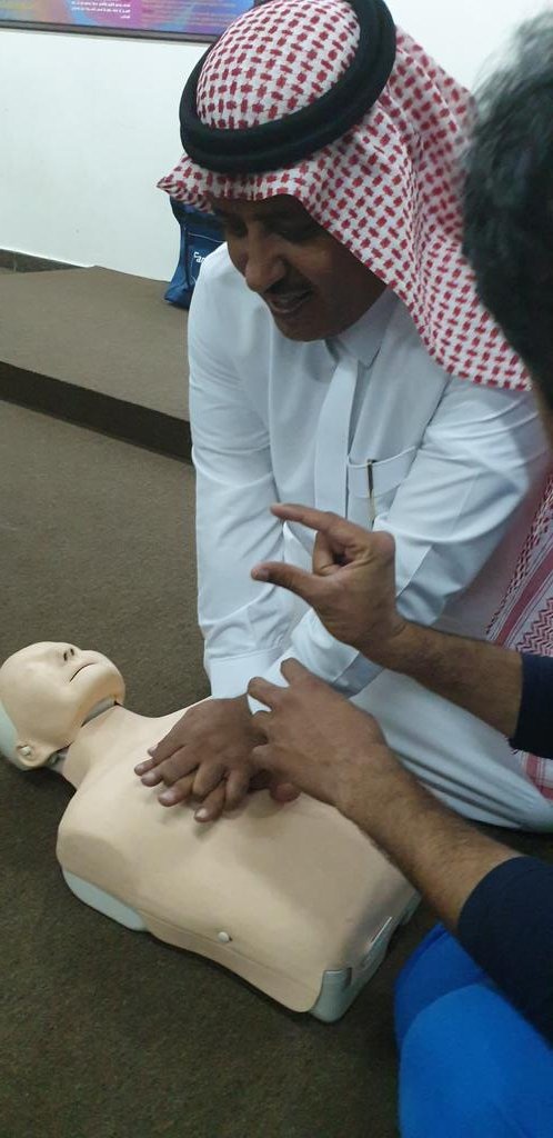 قسم التربية البدنية والنشاط الرياضي بإدارة تعليم الرياض يقيم دورات للإسعافات الأولية لمعلمي التربية البدنية