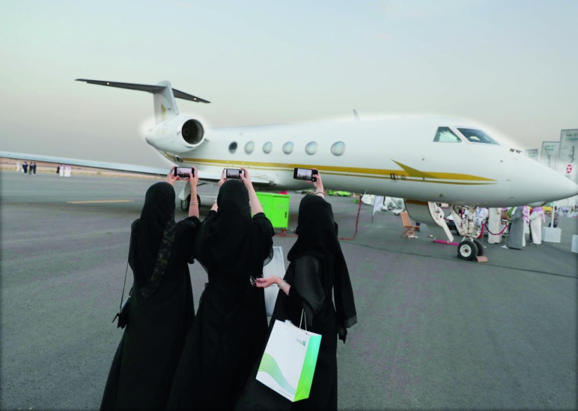 20 ألف زائر لمعرض الطيران السعودي
في يومين .. وعشرات الاتفاقيات