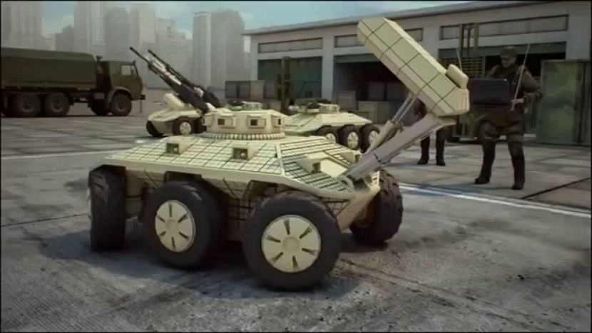 موسكو بصدد تصنيع دبابة روبوت