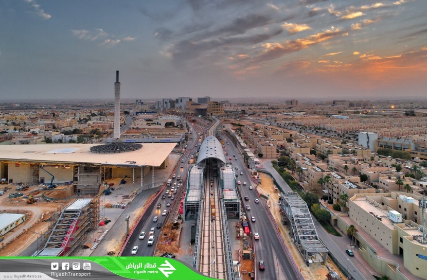 قطار الرياض : 82 % نسبة الإنجاز في مشروع "المترو"