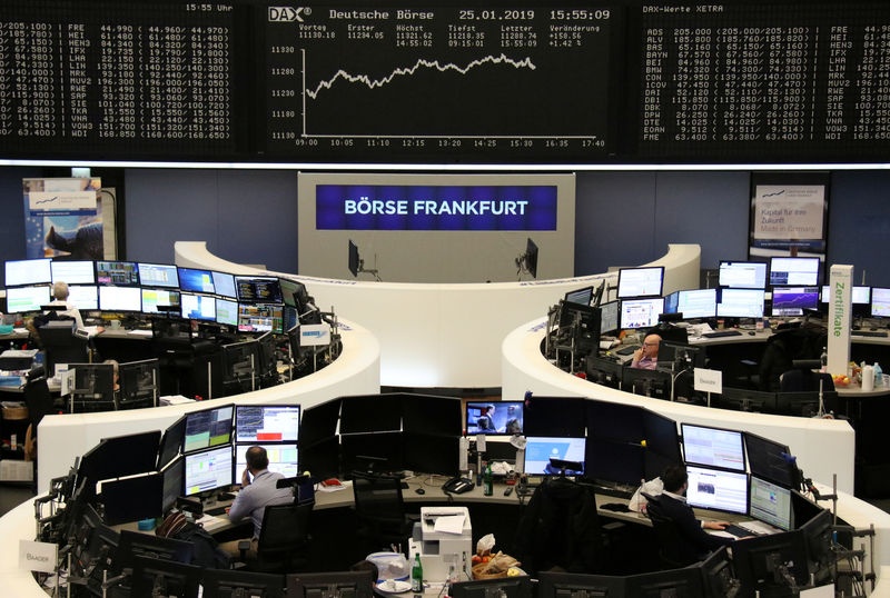 الأسهم الأوروبية تغلق منخفضة لرابع جلسة على التوالي