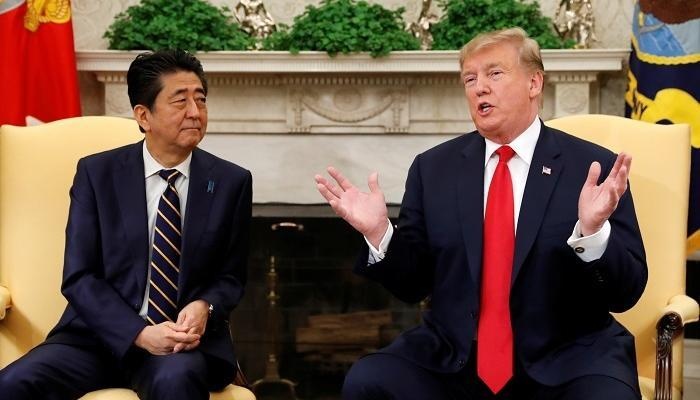 ترمب طلب من رئيس الوزراء الياباني شراء منتجات زراعية أمريكية