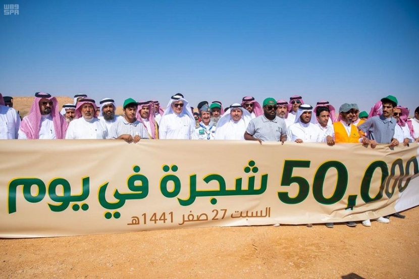 37 جهة حكومية وخاصة تشارك في إطلاق "حملة التشجير" بجميع مناطق السعودية