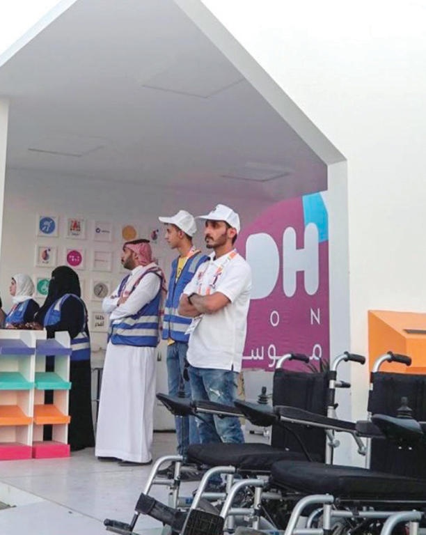 «أقدر» .. مبادرة تطوعية لشباب سعودي لخدمة ذوي الإعاقة في «موسم الرياض»