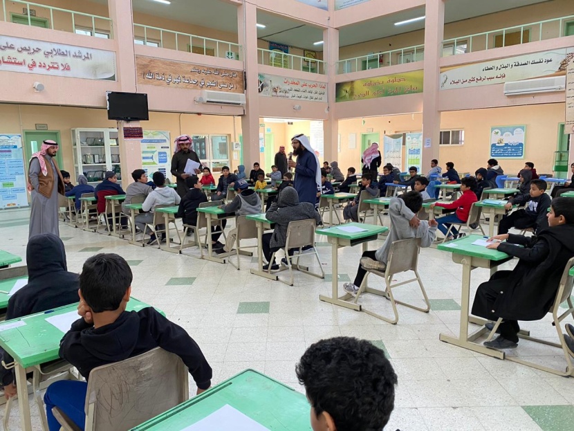 جامعة المجمعة تقدم مبادرة لرفع وعي طلاب وطالبات المرحلة الابتدائية بظاهرة الكسوف