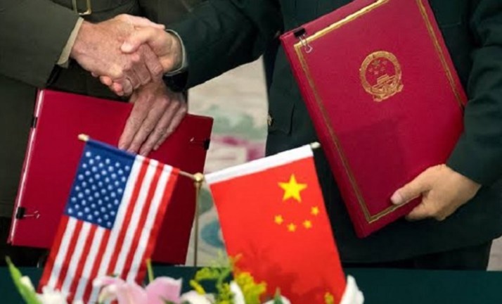 توقيع الاتفاق التجاري المرحلي بين الصين وأمريكا اليوم