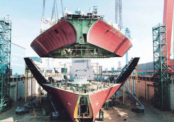 اليابان تقدم طلب لدى منظمة التجارة بشأن صناعة السفن في كوريا الجنوبية