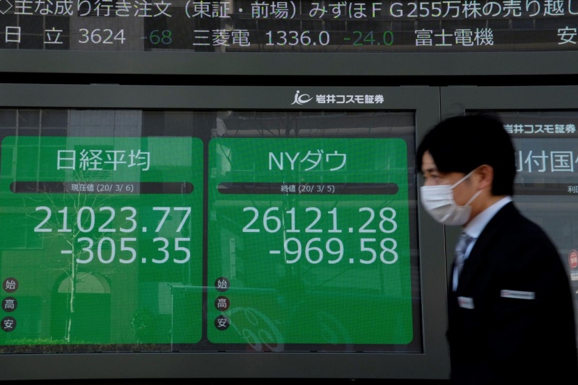 الأسهم اليابانية تنخفض بفعل تنامي المخاوف بشأن إغلاق محلي